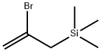 (2-ブロモアリル)トリメチルシラン 化学構造式