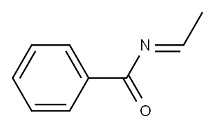 Benzamide, N-ethylidene- (9CI) Structure