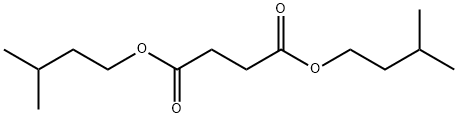 ブタン二酸ビス(3-メチルブチル) 化学構造式