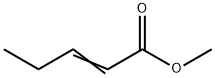 2-戊烯酸甲酯,818-59-7,结构式