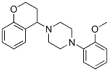 1-chroman-4-yl-4-(2-methoxyphenyl)piperazine 结构式
