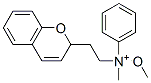 2H-chromen-2-yl-ethyl-methyl-phenylmethoxy-azanium Structure
