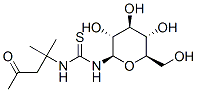 1-(2-methyl-4-oxo-pentan-2-yl)-3-[(2R,3R,4S,5S,6R)-3,4,5-trihydroxy-6- (hydroxymethyl)oxan-2-yl]thiourea Structure