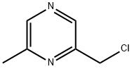 2-氯甲基-6-甲基吡嗪, 81831-69-8, 结构式
