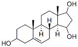 3,15,17-trihydroxy-5-androstene 结构式