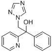 1-PHENYL-1-(2-PYRIDINYL)-2-(1H-1,2,4-TRIAZOL-1-YL)ETHANOL,81854-16-2,结构式