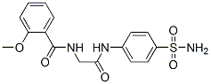 2-methoxy-N-[(4-sulfamoylphenyl)carbamoylmethyl]benzamide Structure