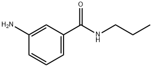 3-氨基-N-丙基苯甲酰胺, 81882-78-2, 结构式
