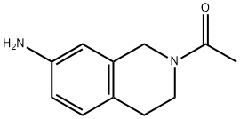 1-(7-aMino-3,4-dihydroisoquinolin-2(1H)-yl)ethanone 结构式