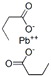 二酪酸鉛(II) 化学構造式