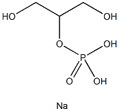 beta-甘油磷酸钠(五水),819-83-0,结构式