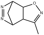4,7-Methanoisoxazolo[4,5-d]pyridazine,  3a,4,7,7a-tetrahydro-3-methyl- 化学構造式