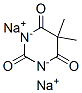 5,5-Dimethylbarbituric acid sodium 化学構造式