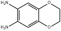 2,3-二氢-1,4-苯并二氧杂芑-6,7-二胺, 81927-47-1, 结构式