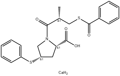 Zofenopril calcium Struktur