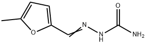 (E)-2-((5-甲基呋喃-2-基)甲基烯)肼-1-甲酰胺, 81961-80-0, 结构式