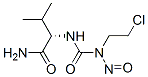 N-(2-chloroethyl)-N-nitrosocarbamoylvalinamide Struktur