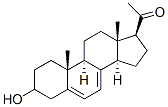 3-hydroxy-5,7-pregnadien-20-one Structure