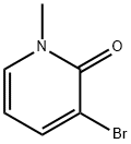 3-BROMO-1-METHYLPYRIDIN-2(1H)-ONE Struktur