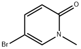 5-ブロモ-1-メチルピリジン-2(1H)-オン 化学構造式