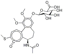 3-Demethyl Thiocolchicine 3-O-β-D-Glucuronide Structure