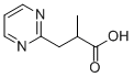 2-METHYL-3-PYRIMIDIN-2-YL-PROPIONIC ACID Structure