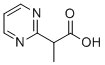 2-PYRIMIDIN-2-YL-PROPIONIC ACID 化学構造式