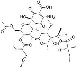 パウロマイシンA 化学構造式