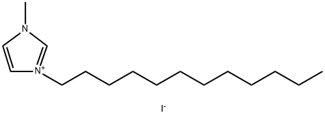1-Dodecyl-3-methylimidazolium iodide Struktur