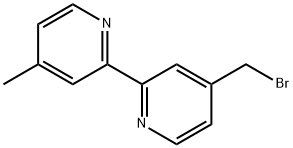 4-(ブロモメチル)-4'-メチル-2,2'-ビピリジン 化学構造式