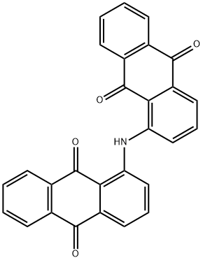 1,1'-イミノジアントラキノン 化学構造式