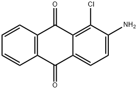 2-氨基-1-氯-9,10-二氢蒽-9,10-二酮,82-27-9,结构式