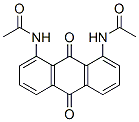 N,N'-(9,10-dihydro-9,10-dioxo-1,8-anthracenediyl)bisacetamide Structure