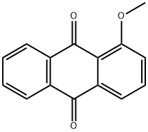 1-methoxyanthraquinone 化学構造式