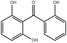 2,2',6-トリヒドロキシベンゾフェノン 化学構造式
