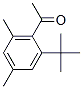 2'-tert-ブチル-4',6'-ジメチルアセトフェノン 化学構造式