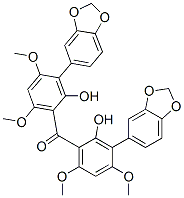 1,3-Benzodioxol-5-yl(2-hydroxy-4,6-dimethoxyphenyl) ketone Structure