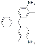 4,4'-(フェニルメチレン)ビス[2-メチルベンゼンアミン] 化学構造式