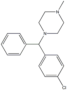 氯环嗪,82-93-9,结构式