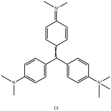 甲基绿,82-94-0,结构式