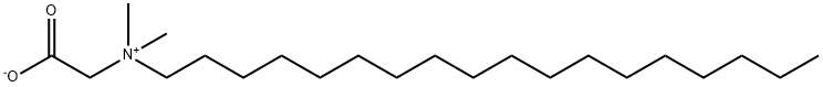 (N-オクタデシル-N,N-ジメチルアミニオ)アセタート 化学構造式