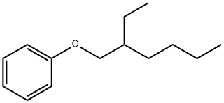 [(2-エチルヘキシル)オキシ]ベンゼン 化学構造式