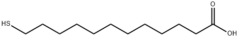 12-MERCAPTODODECANOIC ACID 化学構造式