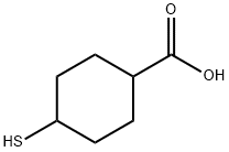 Cyclohexanecarboxylic acid, 4-mercapto- (9CI) 结构式