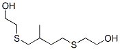 2,2'-[(2-methylbutane-1,4-diyl)bis(thio)]bisethanol Structure