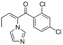 2-Penten-1-one,  1-(2,4-dichlorophenyl)-2-(1H-imidazol-1-yl)-|