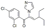 2-Hexen-1-one,  1-(2,4-dichlorophenyl)-4-ethyl-2-(1H-imidazol-1-yl)- 化学構造式