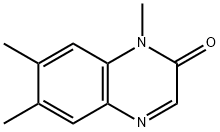 2(1H)-Quinoxalinone,1,6,7-trimethyl-(6CI,7CI,9CI) Structure