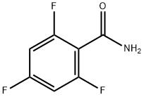 2,4,6-TRIFLUOROBENZAMIDE Struktur