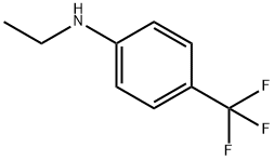 ETHYL-(4-TRIFLUOROMETHYL-PHENYL)-AMINE Struktur